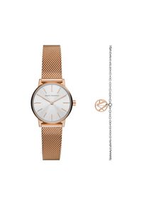 Armani Exchange Zestaw zegarek i bransoletka Lola AX7121 Złoty. Materiał: złote. Kolor: złoty #1