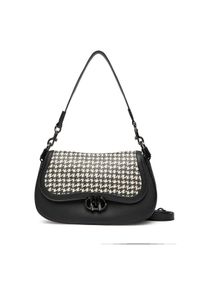 Hispanitas Torebka BI254150 Czarny. Kolor: czarny. Materiał: skórzane