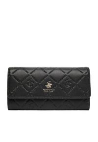 Beverly Hills Polo Club Portfel CEO-BHPC-W1-007-AW25 Czarny. Kolor: czarny. Materiał: materiał, syntetyk