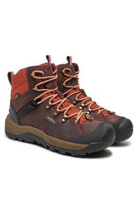 keen - Keen Trekkingi Revel IV Mid Polar 1027726 Brązowy. Kolor: brązowy. Materiał: skóra #5