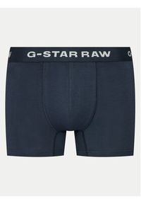 G-Star RAW - G-Star Raw Komplet 3 par bokserek D23773-D516 Niebieski. Kolor: niebieski. Materiał: bawełna