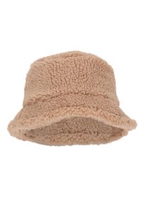 HEAT KEEPER - Kapelusz damski Teddy Wool jeden rozmiar. Kolor: beżowy. Materiał: poliester. Sezon: zima