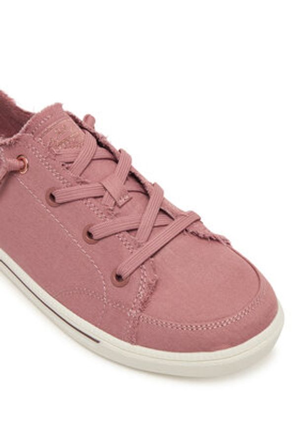 skechers - Skechers Sneakersy BOBS B Cute 2.0 114150/ROS Różowy. Kolor: różowy. Materiał: skóra