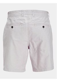 Jack & Jones - Jack&Jones Szorty materiałowe Stace 12248627 Szary Tapered Fit. Kolor: szary. Materiał: bawełna #6