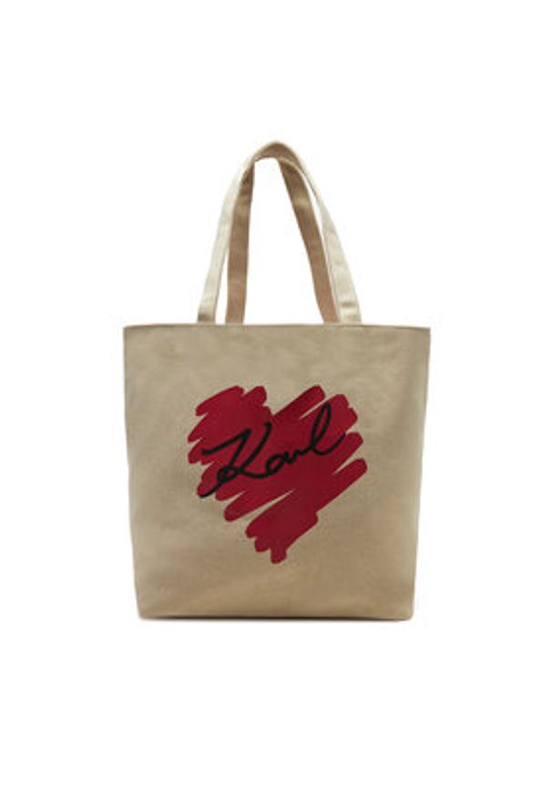 Karl Lagerfeld - KARL LAGERFELD Torebka A1W50024 Beżowy. Kolor: beżowy
