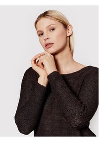 only - ONLY Sweter Geen 15113356 Czarny Regular Fit. Kolor: czarny. Materiał: syntetyk #5