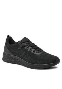Kappa Sneakersy Logo Rostie 331I5KW Czarny. Kolor: czarny. Materiał: materiał