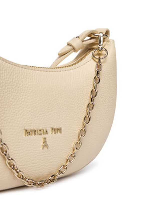 Patrizia Pepe Torebka 8B0309/L001-W405 Écru. Materiał: skórzane