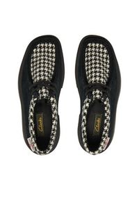 Clarks Półbuty Torview W 26184945 Czarny. Kolor: czarny. Materiał: zamsz, skóra