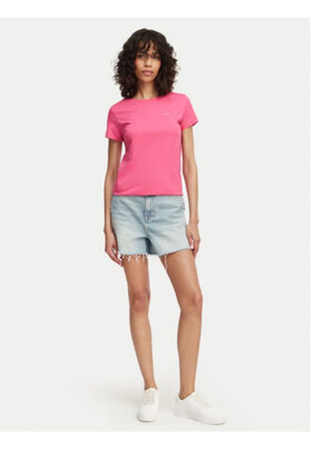 BOSS T-Shirt C Esogo 1 50506973 Różowy Regular Fit. Kolor: różowy. Materiał: bawełna