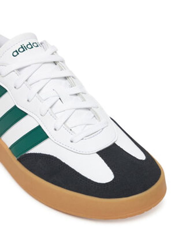 Adidas - adidas Sneakersy Barreda JR1323 Biały. Kolor: biały. Materiał: skóra