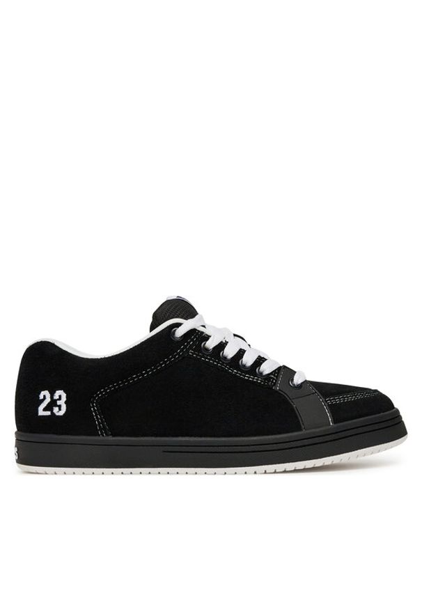 Etnies Sneakersy Sal 23 4102000155 Czarny. Kolor: czarny. Materiał: zamsz, skóra