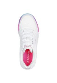 skechers - Adidasy Skechers Jade, Dzieci. Kolor: biały. Materiał: materiał, syntetyk