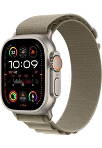 APPLE - Smartwatch Apple Apple Watch Ultra 2 OLED 49 mm Cyfrowy 410 x 502 px Ekran dotykowy 4G Tytan GPS. Rodzaj zegarka: smartwatch