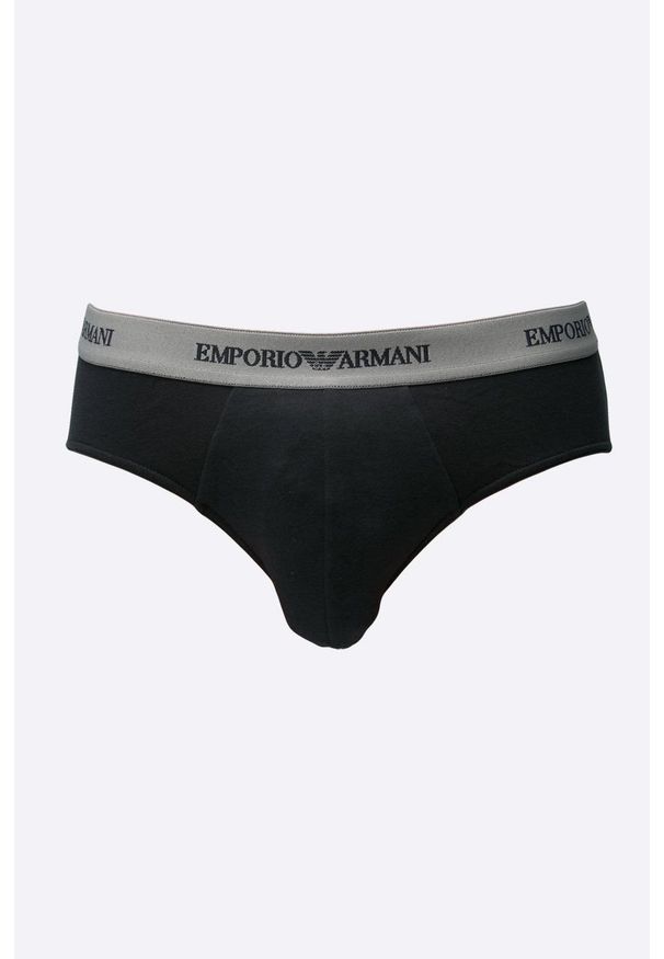 Emporio Armani Underwear - Slipy (2-pack). Kolor: szary