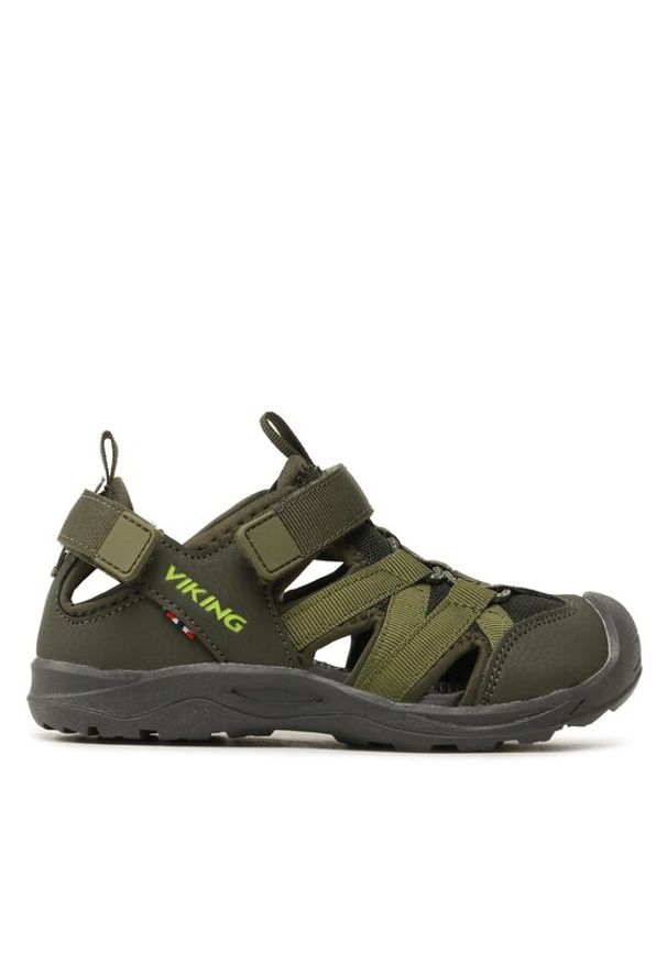 Viking Sandały Adventure Sandal 2V 3-53610-2461 Zielony. Kolor: zielony