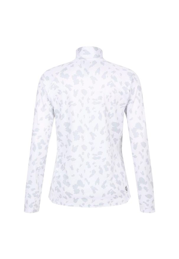DARE 2B - Damska Warstwa Środkowa Divulge Dash Print Core Stretch Midlayer. Kolor: biały. Wzór: nadruk