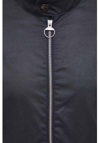 Barbour kurtka męska kolor granatowy przejściowa. Okazja: na co dzień. Kolor: niebieski. Materiał: bawełna, materiał. Styl: casual #2
