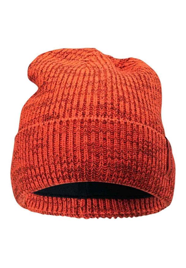 Iguana - Zimowa Czapka Unisex Dla Dorosłych Logo Liam. Kolor: czerwony. Sezon: zima