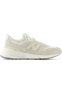 Buty unisex New Balance U997REH – beżowe. Okazja: na co dzień. Kolor: beżowy. Materiał: guma, materiał, skóra, syntetyk. Szerokość cholewki: normalna