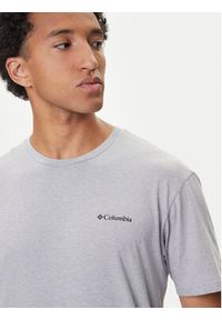 columbia - Columbia T-Shirt CSC Basic Logo™ 1680053 Szary Regular Fit. Kolor: szary. Materiał: bawełna