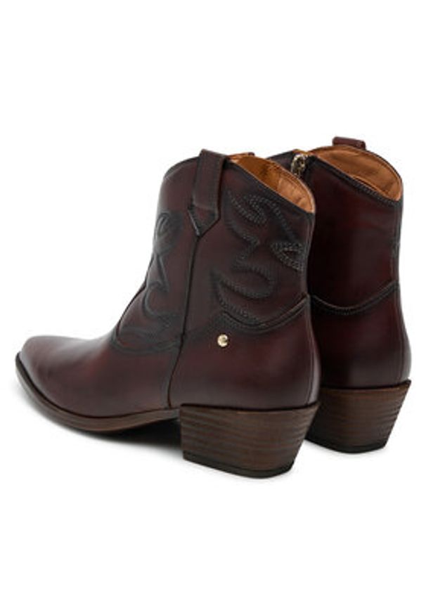 Pikolinos Kowbojki W5Z-8551 Brązowy. Kolor: brązowy. Materiał: skóra