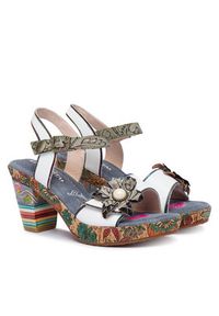 Laura Vita Sandały Nellao 31 Szary. Kolor: szary. Materiał: skóra #3