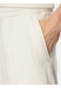 Hugo - HUGO Spodnie materiałowe Cino 262FW 50562791 Kremowy Straight Fit. Kolor: kremowy. Materiał: lyocell #4