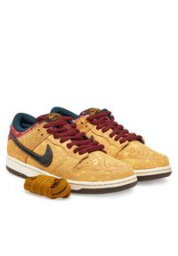 Nike Sneakersy Sb Dunk Low Pro FZ1278 200 Żółty. Kolor: żółty. Materiał: skóra, zamsz #5