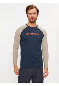 Dynafit Longsleeve 24/7 M L/S Tee 08-70956 Granatowy Regular Fit. Kolor: niebieski. Materiał: syntetyk. Długość rękawa: długi rękaw