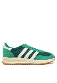 Adidas - Sneakersy adidas. Kolor: zielony. Sport: bieganie #1