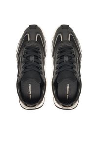 Karl Lagerfeld - KARL LAGERFELD Sneakersy Kairo KL61131N Czarny. Kolor: czarny. Materiał: skóra #6