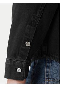 Calvin Klein Jeans Koszula jeansowa 90's LV04RF709G Czarny Regular Fit. Kolor: czarny. Materiał: bawełna #4