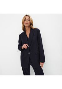 Mohito - Marynarka oversize - Niebieski. Kolor: niebieski #1