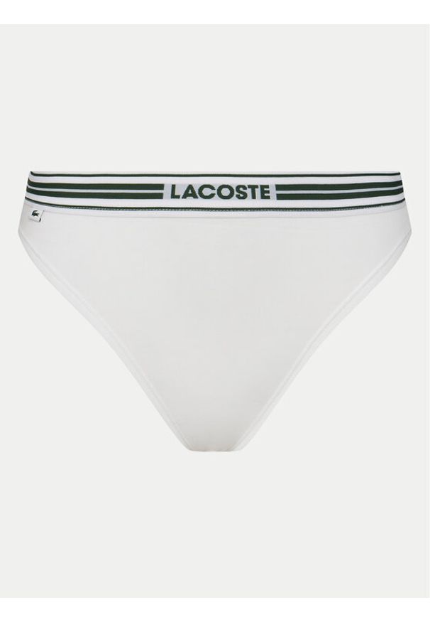 Lacoste Figi klasyczne 8F8185 Biały. Kolor: biały. Materiał: bawełna