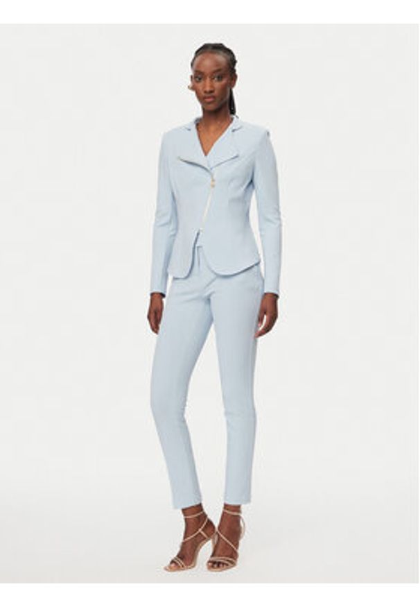 Rinascimento Spodnie materiałowe CFC0127865003 Błękitny Slim Fit. Kolor: niebieski. Materiał: syntetyk