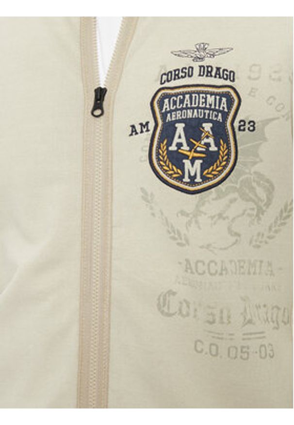 Aeronautica Militare Bluza 242FE1926F560 Beżowy Regular Fit. Kolor: beżowy. Materiał: bawełna