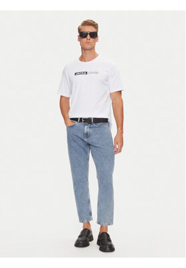 Jack & Jones - Jack&Jones Komplet 3 t-shirtów Corp Logo 12267890 Kolorowy Standard Fit. Materiał: bawełna. Wzór: kolorowy