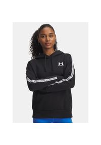 Bluza Under Armour Icon Fleece Taped Hoody. Kolor: czarny. Sport: fitness #1