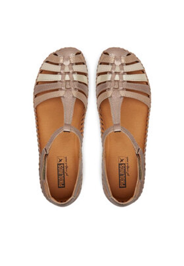 Pikolinos Sandały 655-0843Clc2 Różowy. Kolor: różowy. Materiał: skóra