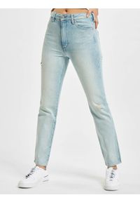 Wrangler - WRANGLER RETRO SKINNY ICY BLUE W253FH243. Styl: retro