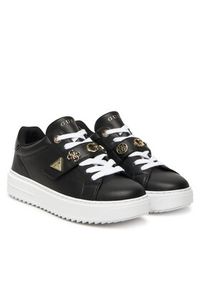Guess Sneakersy FLTDRI ELE12 Czarny. Kolor: czarny. Materiał: skóra #4
