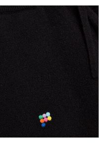 Pangaia Spodnie dresowe Recycled Cashmere Czarny Relaxed Fit. Kolor: czarny. Materiał: kaszmir #2
