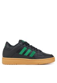 Adidas - adidas Buty do koszykówki Rapid Court Low JR3179 Czarny. Kolor: czarny. Materiał: skóra. Sport: koszykówka #1