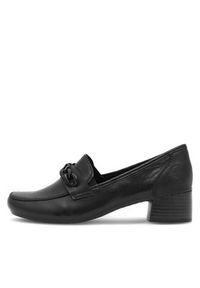 Rieker Loafersy 41660-00 Czarny. Kolor: czarny. Materiał: skóra #5