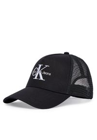 Calvin Klein Jeans Czapka z daszkiem Monologo LV04G5065G Czarny. Kolor: czarny. Materiał: bawełna #1