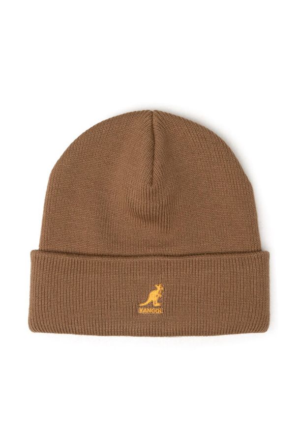Kangol Czapka Acrylic Pull-On 2978BC Brązowy. Kolor: brązowy. Materiał: materiał