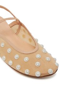 Weekend Max Mara Baleriny 2515521155600 Beżowy. Kolor: beżowy. Materiał: materiał #3