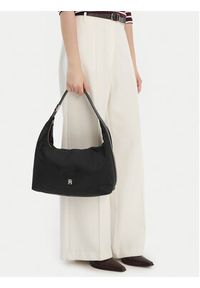 TOMMY HILFIGER - Tommy Hilfiger Torebka Th Go Hobo Nylon AW0AW18229 Czarny. Kolor: czarny #4