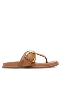 Gino Rossi Japonki CLAUDIE-R25SS03088 Brązowy. Kolor: brązowy. Materiał: skóra #4